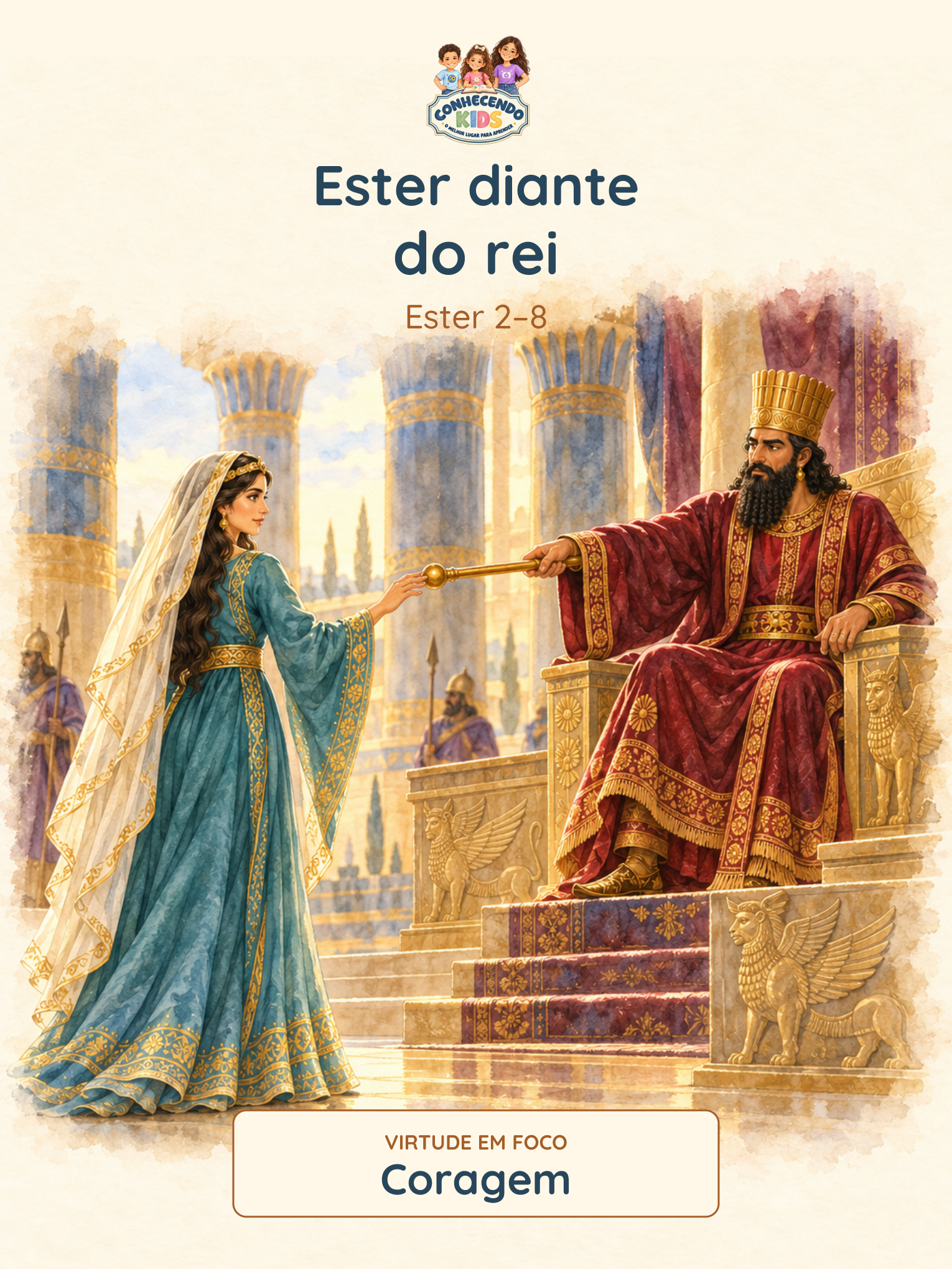 Capa da história ilustrada