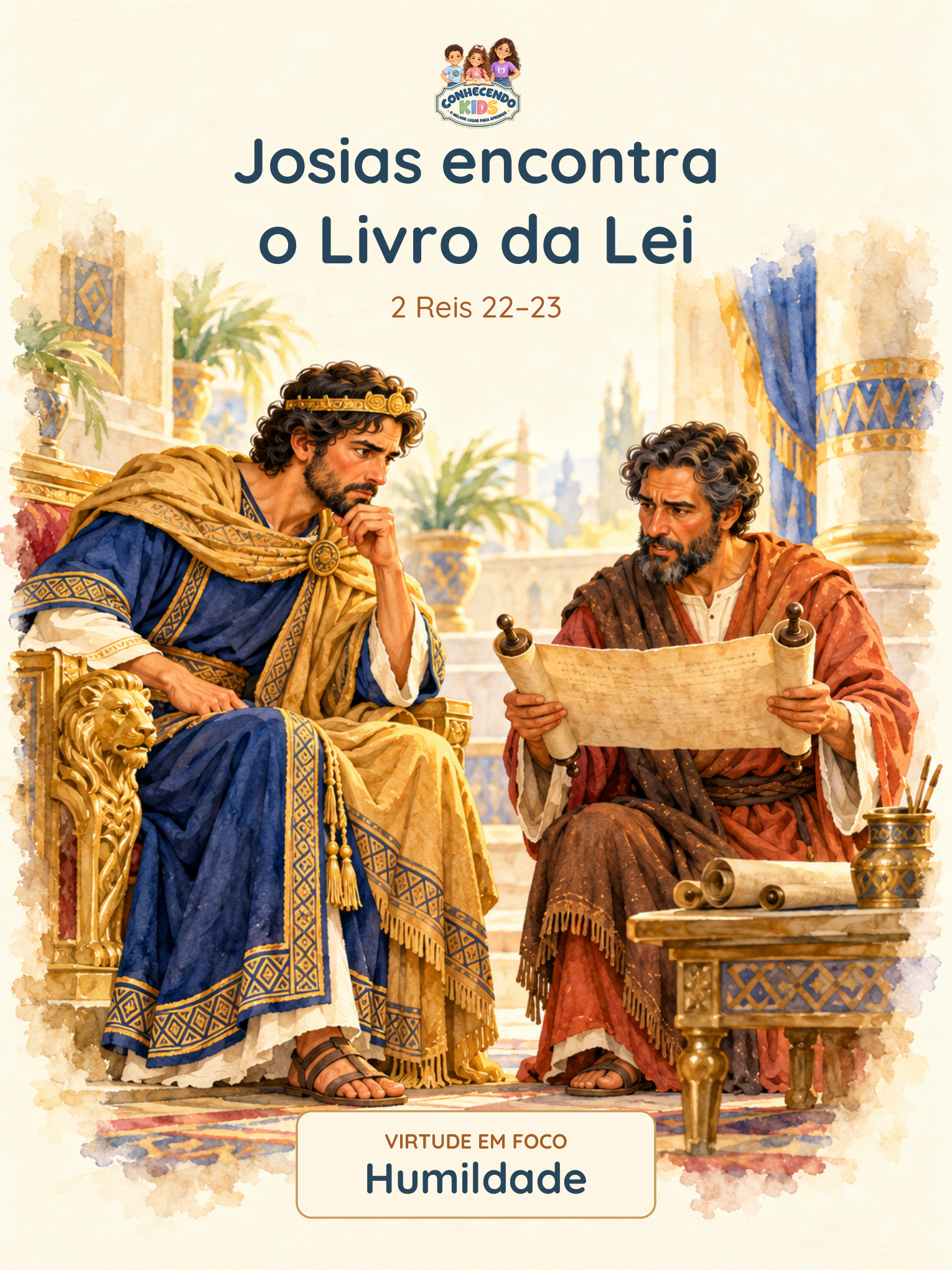 Capa da história ilustrada